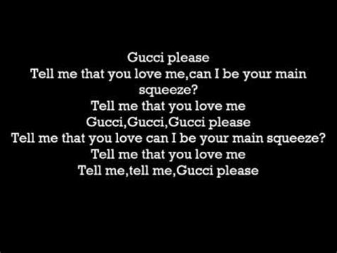 Yet I woke up in. . Gucci lyrics